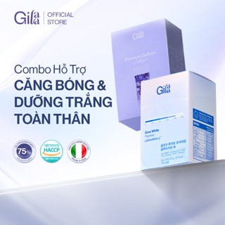 Combo Thực Phẩm Bổ Sung Bột Ngậm Glutathione C (3g x 30 gói) và Collagen Gilaa (2g x 60 gói)