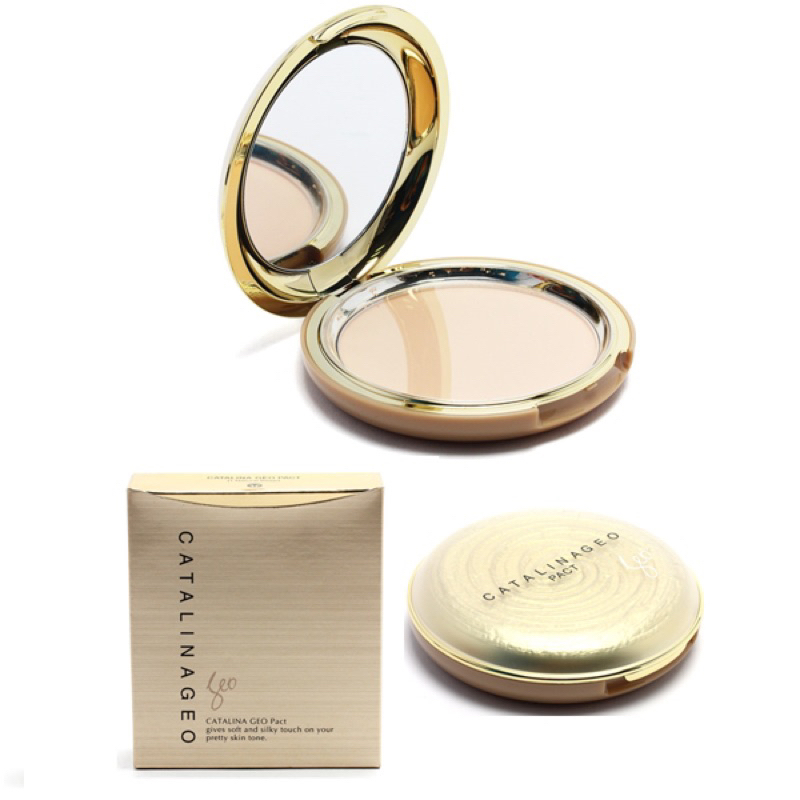 Phấn Phủ Geo Catalina GEO Pact Vàng