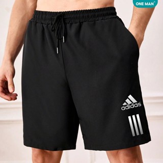 Quần đùi nam nữ ONE MAN chất thun cao cấp mềm mịn thoáng mát kiểu dáng basic rất dễ phối đồ QD021