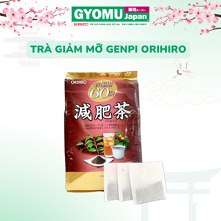 Trà Genpi Orihiro hỗ trợ giảm mỡ thừa 60 gói/túi - Gyomu Japan