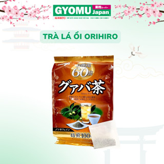 Trà ổi Orihiro Guava Tea 120g (2gx60gói), hỗ trợ giảm cholesterol - Hàng Nhật nội địa - Gyomu Japan