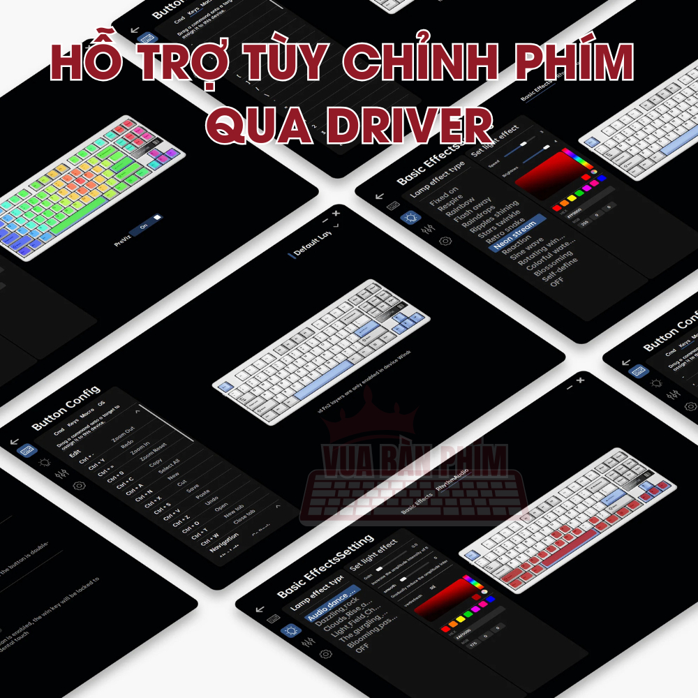 [HÀNG SẴN] Bàn phím cơ Mchose G87 Pro 3 modes , núm xoay ,mạch xuôi, led rgb, hostswap, gasket mount, keycap double shot | BigBuy360 - bigbuy360.vn