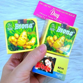 Kem Nghệ Biona - Giảm mụn, mờ thâm, sáng da 3g