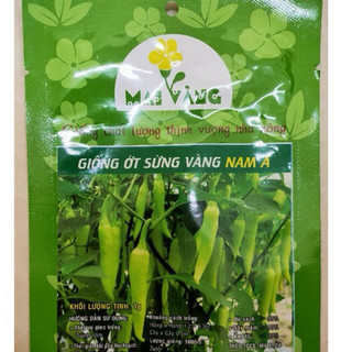 [Gói 1g] Hạt giống ớt sừng vàng Nam Á