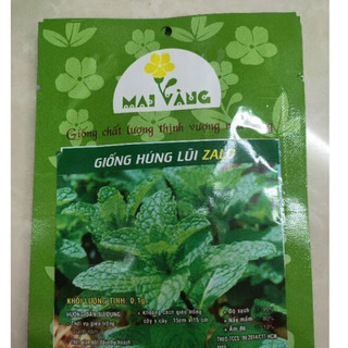 [gói 0.1g] Hạt giống rau húng lũi