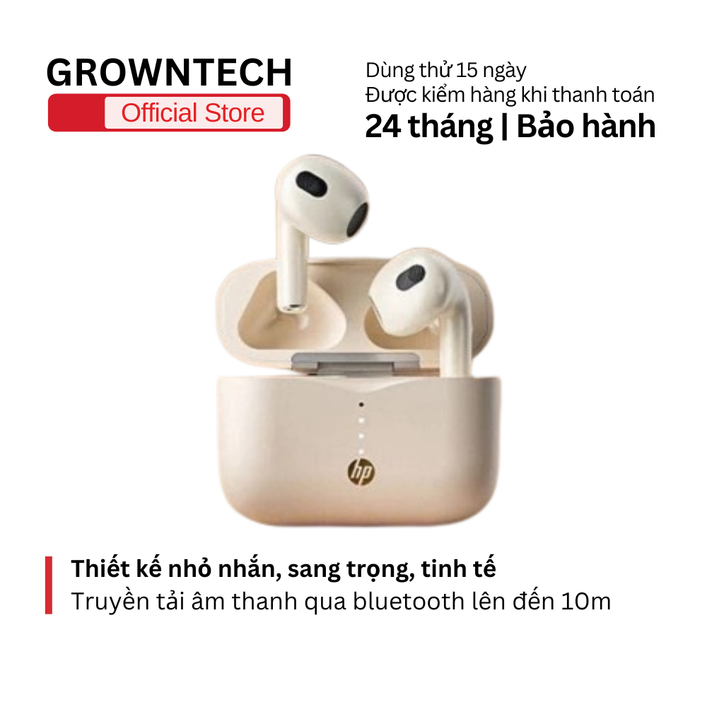 Tai Nghe Bluetooth Earbuds 5.3 HP H23A và Tai Nghe Bluetooth Remax Tws-10 Plus Có Led. NL