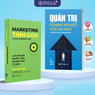 Bộ Sách Quản Trị Doanh Nghiệp Vừa Và Nhỏ + MARKETING TINH GỌN - Lợi nhuận nhiều hơn, quảng cáo ít hơn - Lẻ/Combo