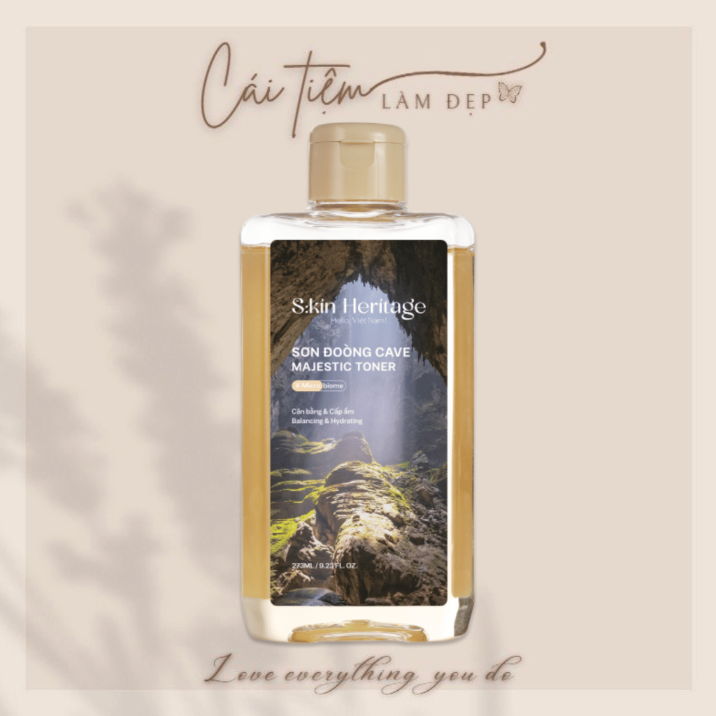 Nước Hoa Hồng Skin Heritage Sơn Đoòng Cave Majestic Toner 273ml