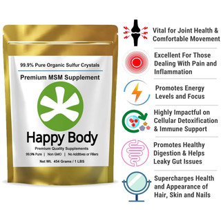 bột lưu huỳnh MSM - Happy