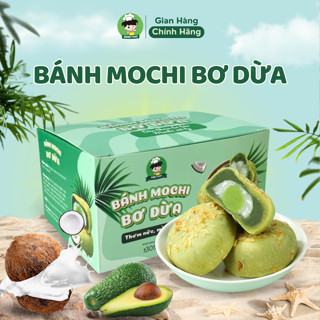  Bánh Mochi Bơ Dừa Hộp 305g Không Đường Ít Calo ShinFood Mềm Dẻo Thơm Ngon,Bánh Bơ Dừa Nhân Mochi Tốt Cho Mẹ Bầu Giảm Cân 