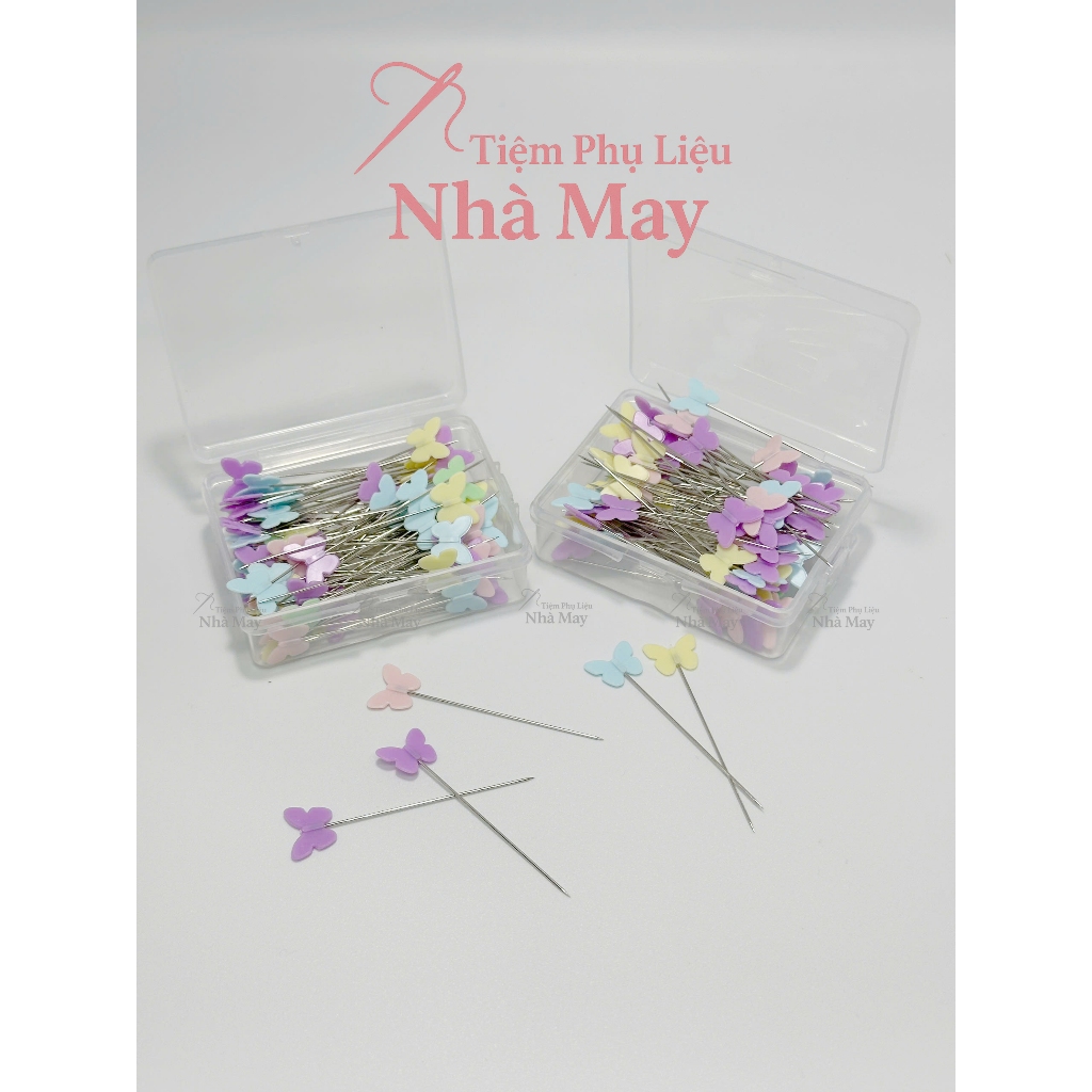 [HỎA TỐC] KIM GHIM VẢI SIÊU MẢNH GHIM VẢI MỎNG TƠ, LỤA | KIM GHIM VẢI DÀY