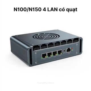 PC Router, MiniPC N3700, N4100, N100 chạy RouterOS, Pfsense, Openwrt, Linux, Proxmox, TSProxy