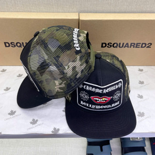  Mũ nón lưỡi trai nam nữ PB kaki cotton thêu khung logo hình môi chữ thập gáy lưới loang rằn ri MLT67P 