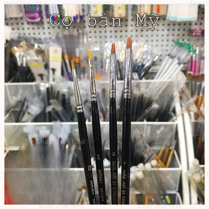 Cọ bản Mỹ USA cao cấp loại 1 tập vẽ nail - Cọ bản vẽ nail dụng cụ làm móng tay chuyên nghiệp naill