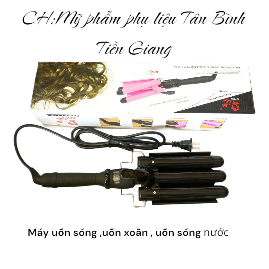 Máy uốn sóng ton 3 trục tạo kiểu tóc