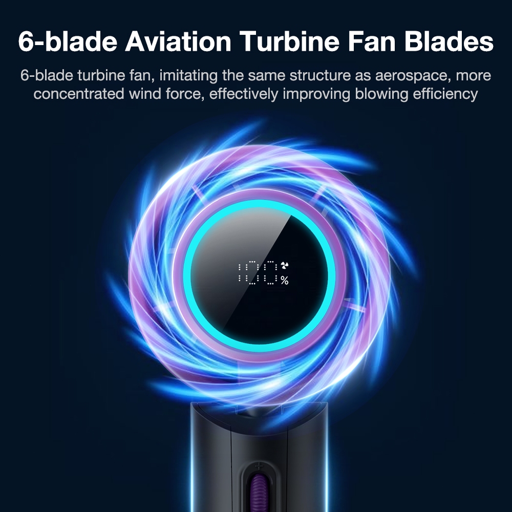 JAMAY Quạt cầm tay có chức năng đèn pin có thể cung cấp ánh sáng khẩn cấp, Turbo 8000mAh tuổi thọ cao Tay Di Động F10 | BigBuy360 - bigbuy360.vn