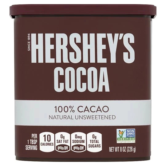 Bột cacao Hershey's Natural Unsweetened 100% Cocoa powder 226g