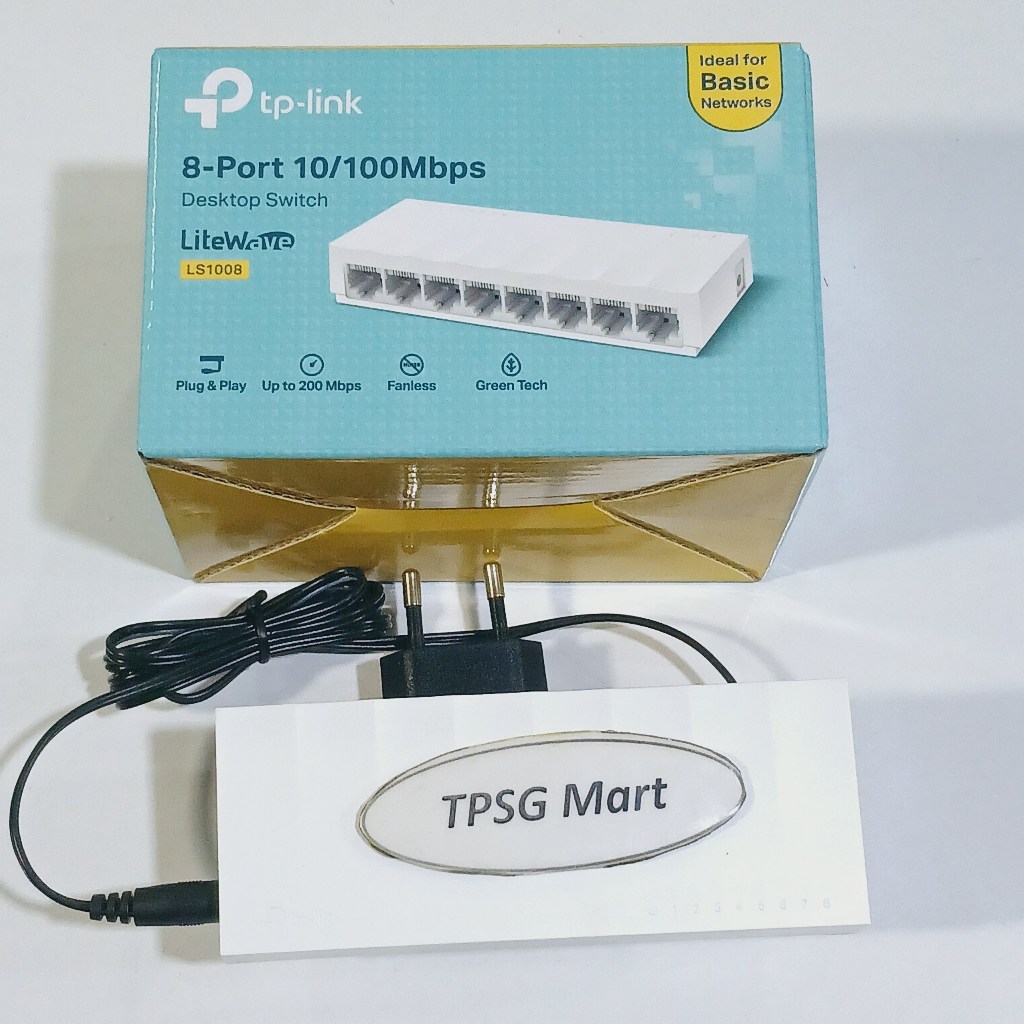 Bộ chia mạng TP Link 8 Port 10/100Mbps Desktop Switch (LS1008)