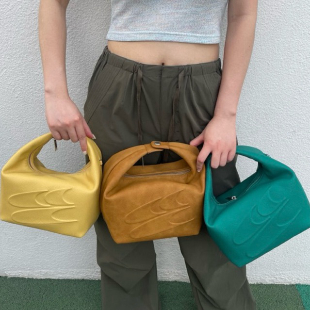 Túi CryingCenter Litchi Matte Leather Handbag - new