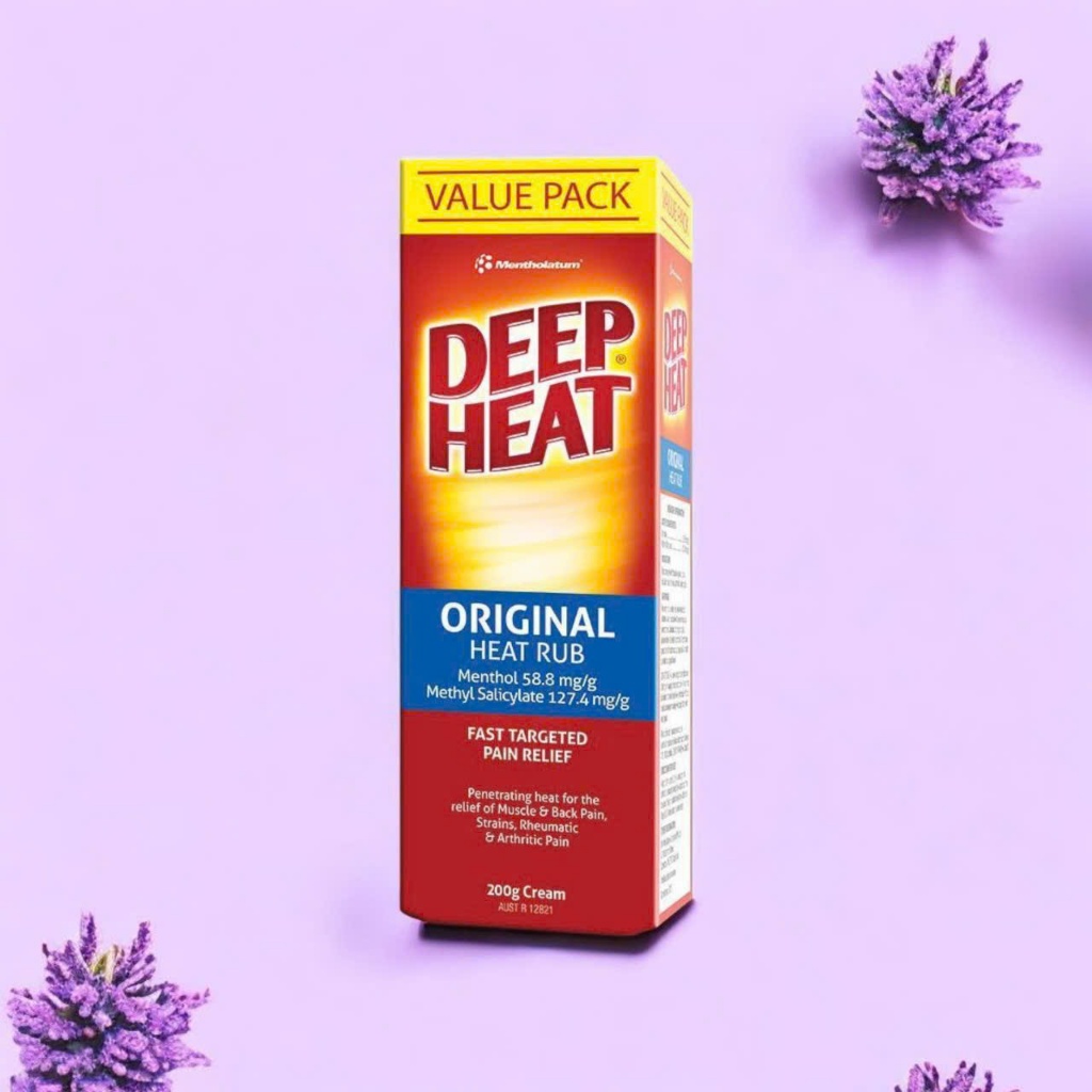 Tuýp Gel Xoa Bóp Nóng Deep Heat 200gr