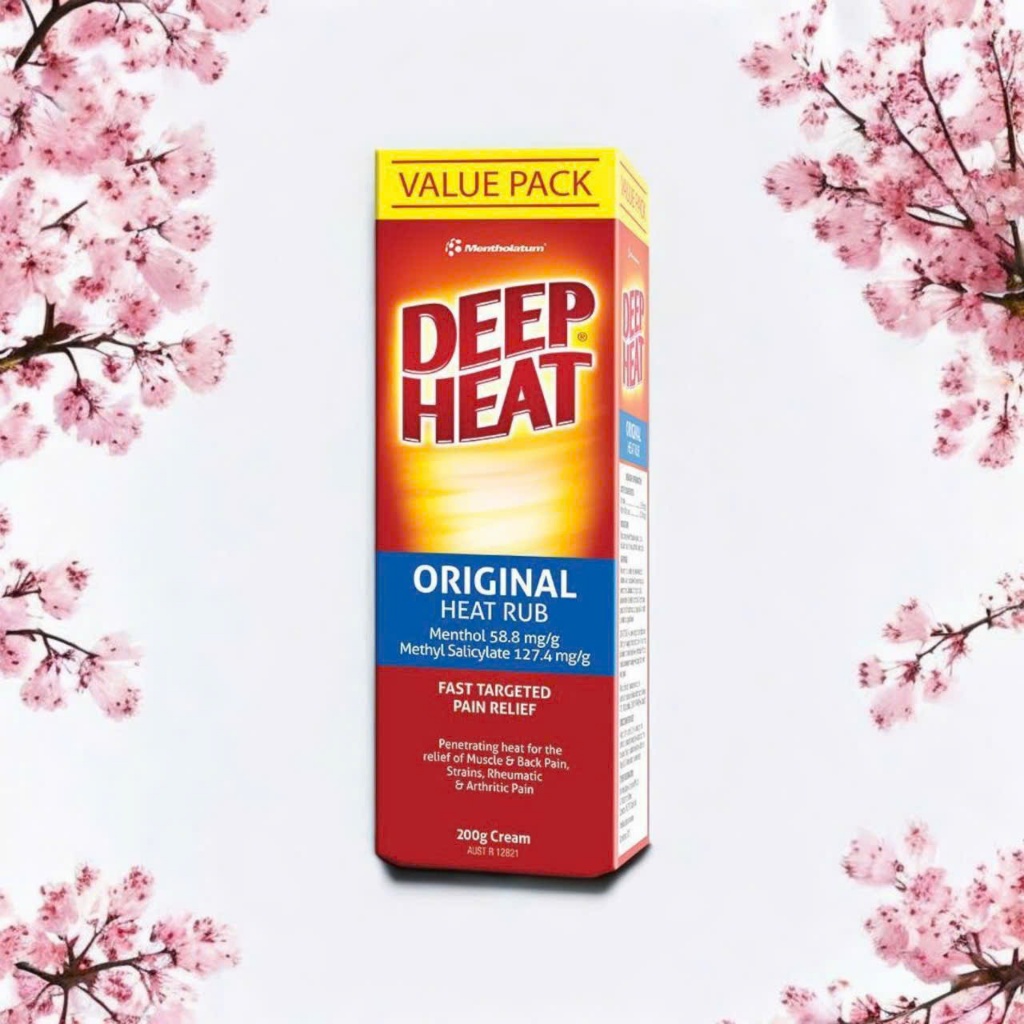 Gel Xoa Bóp Deep Heat 200gr - Dạng Nóng