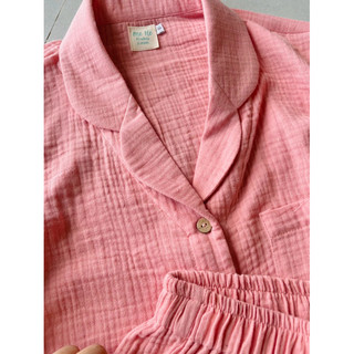 Pyjama mặc nhà xô muslin mềm mịn - Mé Hè