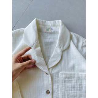 Pyjama mặc nhà xô muslin mềm mịn - Mé Hè