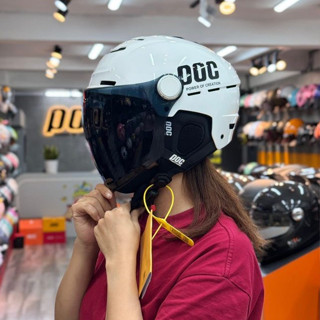 { Hỏa Tốc 2h} [POC] Nón Bảo Hiểm POC P10 Gắn Kính Dài - Đạt Chuẩn xe máy - Chính hãng