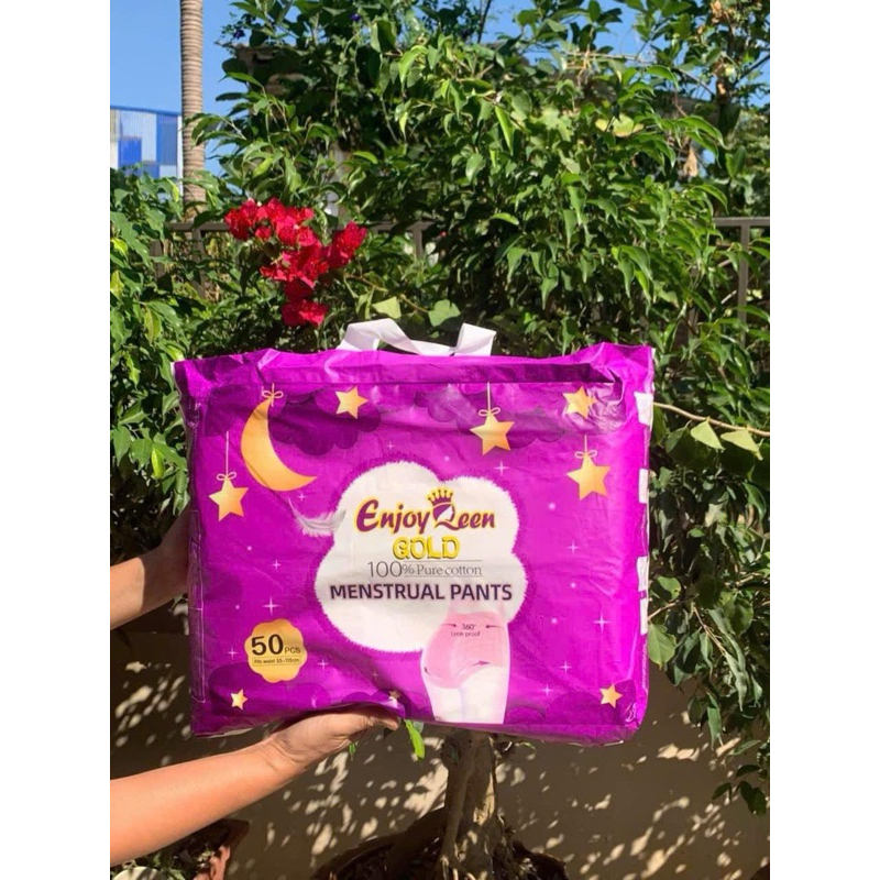 Băng vệ sinh dạng quần ENJOY QUEEN freesize từ 35kg-75kg mặc vừa