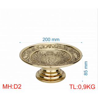Dĩa chữ Phước, đồng Vĩnh tiến, họa tiết sắc nét, có đủ size