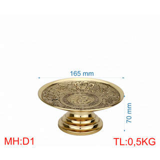 Dĩa chữ Phước, đồng Vĩnh tiến, họa tiết sắc nét, có đủ size