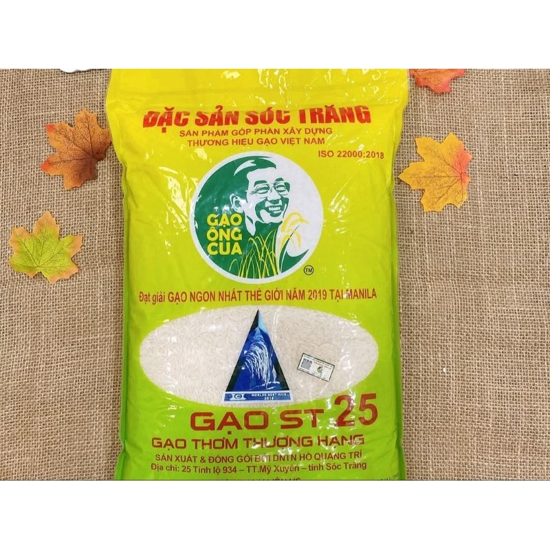 Gạo ST25 ông cua 5kg