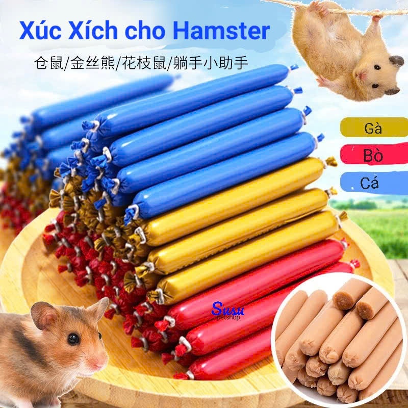 Xúc xích cho Hamster , Nhím và Sóc