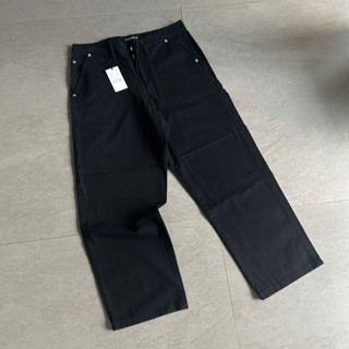  Quần Baggy Canvas Double Knee Đen 