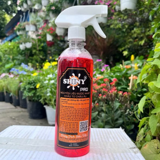 SHINY ĐỎ vệ sinh LÓC MÁY bề mặt chà mâm vành xe, cọ rửa mâm xe, các chi tiết xe lông cứng.