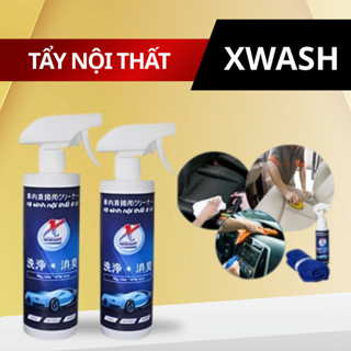  Chai Xịt Vệ Sinh Nội Thất Ghế Da Ô Tô XWASH Diệt Khuẩn Khử Mùi Khó Chịu Xe Hơi Chai 200ml 500ml 