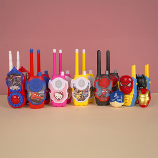 Bộ Đàm Đồ Chơi Liên Lạc Siêu Anh Hùng - Người Nhện, Công Chúa Đa Chiều 2 Kênh Cho Bé