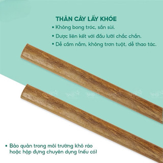 Cây lấy khóe móng cán gỗ nhỏ gọn - Dụng cụ lấy khóe móng tay và móng chân