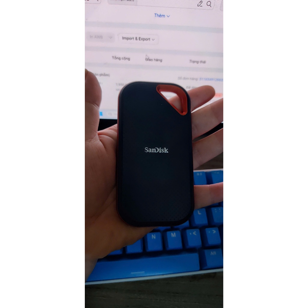 SSD di động 2TB Sandisk Extreme Pro V2 E81 2000MB/s- GIÁ CHỈ 3.95 TRIỆU