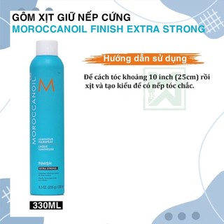 Gôm xịt giữ nếp tóc Moroccanoil 330ML