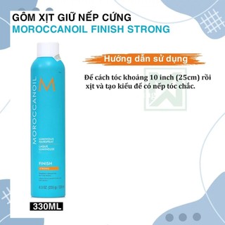 Gôm xịt giữ nếp tóc Moroccanoil 330ML