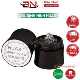  Gel định hình Huaxi 30ml - Gel dán móng úp đính đá nặn tạo hình nail chất gel dẻo bền 