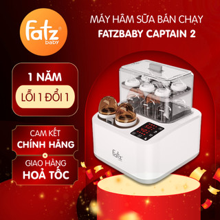 Máy hâm sữa Fatz Baby Captain 2 tiệt trùng sấy khô tích hợp nấu cháo thông minh FB4315SL
