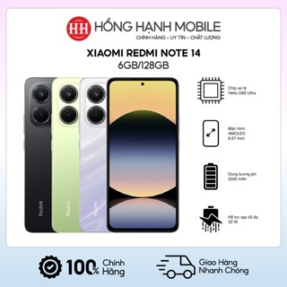 Điện Thoại Xiaomi Redmi Note 14 6GB/128GB - Hàng Chính Hãng