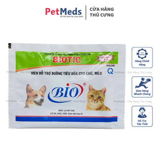 BIOTIC Men Hỗ Trợ Tiêu Hóa, Phòng Ngừa Tiêu Chảy Cho Chó Mèo