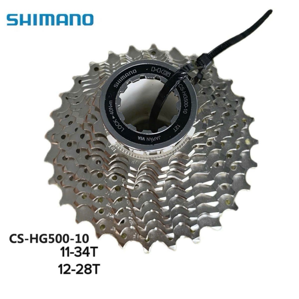 Líp xe đạp 10S SHIMANO CS-HG500 12-28T và 11-34T. Líp thả 10 tầng líp Japan.