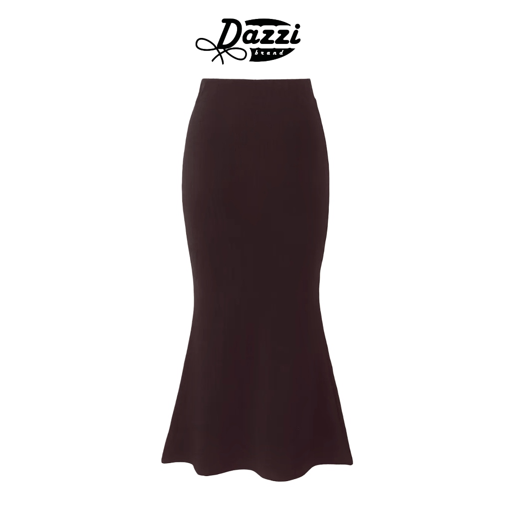 Chân váy đuôi cá dáng dài chất cotton mịn tôn dáng DAZZI V02 | BigBuy360 - bigbuy360.vn