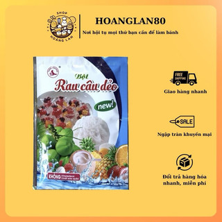 Bột rau câu con cá dẻo Tuấn phương 10g