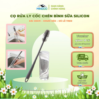 Cọ silicon rửa ly cốc chén , bình sữa đa năng tiện lợi