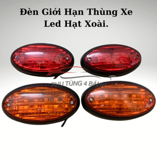 Đèn Led Hạt Xoài, Đèn Led Báo Giới Hạn Chiều Cao Trước-Sau Thùng Xe, Đèn Hông, Đèn Xi Nhan Xe Tải Hyundai, KIA, ISUZU...